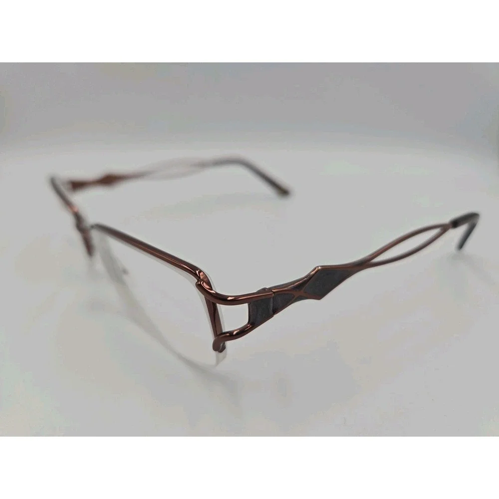 Emozioni by Safilo Eyeglasses Frames Only EM4363 FV8 Rectangle 53-18 130 Italy